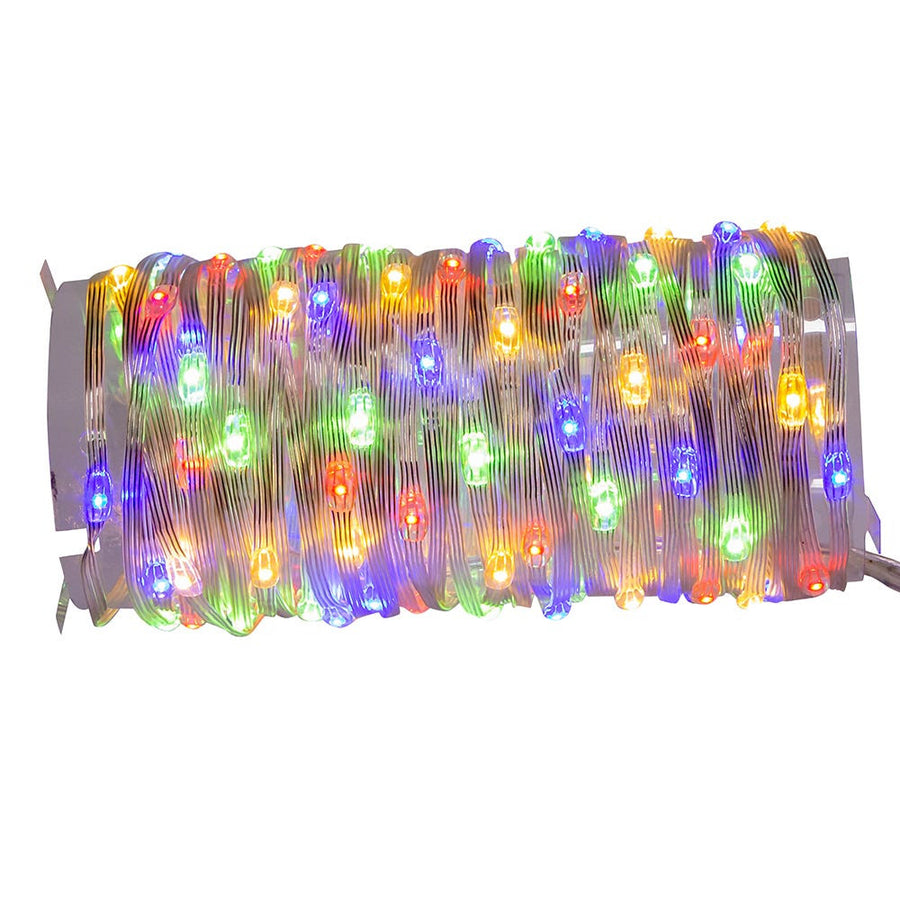 33' 100L Multicolored LED Ribbon Light With Clear PVC Wire In PDQ
