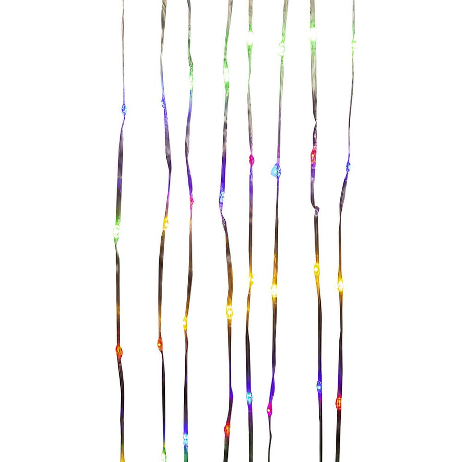 33' 100L Multicolored LED Ribbon Light With Clear PVC Wire In PDQ