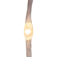 33' 100L Warm White LED Ribbon Light With Clear PVC Wire In PDQ