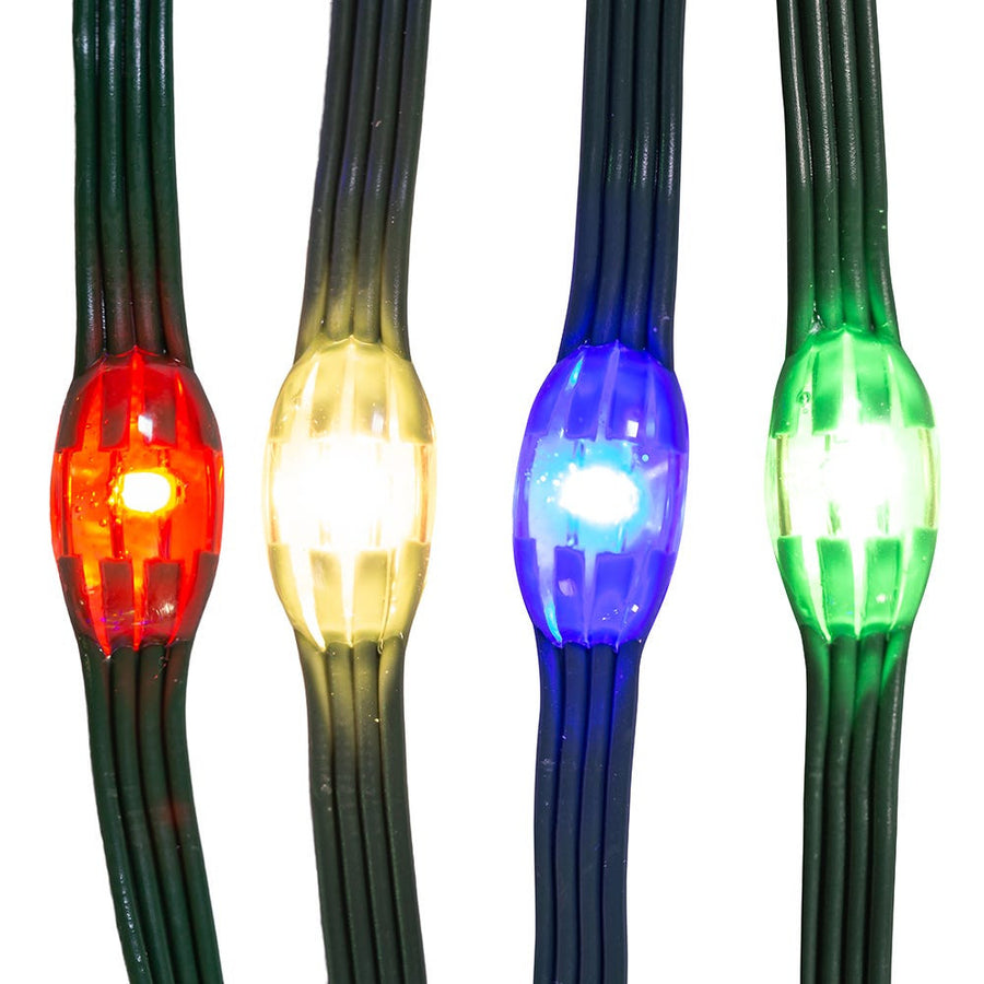 33' 100L Multicolored LED Ribbon Light With PVC Wire In PDQ