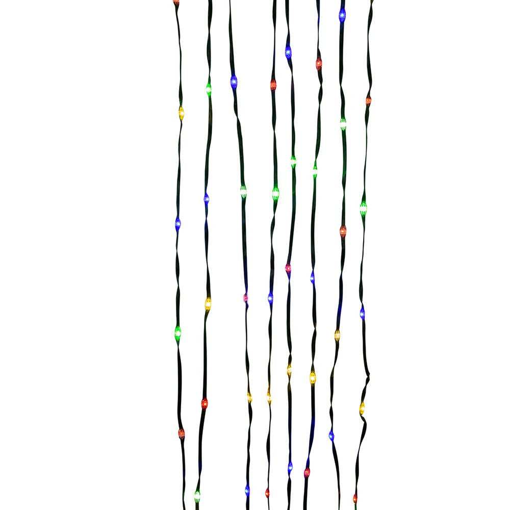33' 100L Multicolored LED Ribbon Light With PVC Wire In PDQ