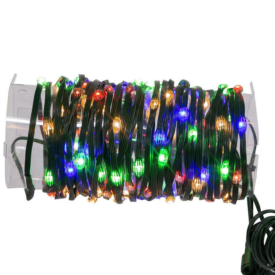 33' 100L Multicolored LED Ribbon Light With PVC Wire In PDQ