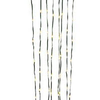33' 100L Warm White LED Ribbon Light With Green PVC Wire In PDQ
