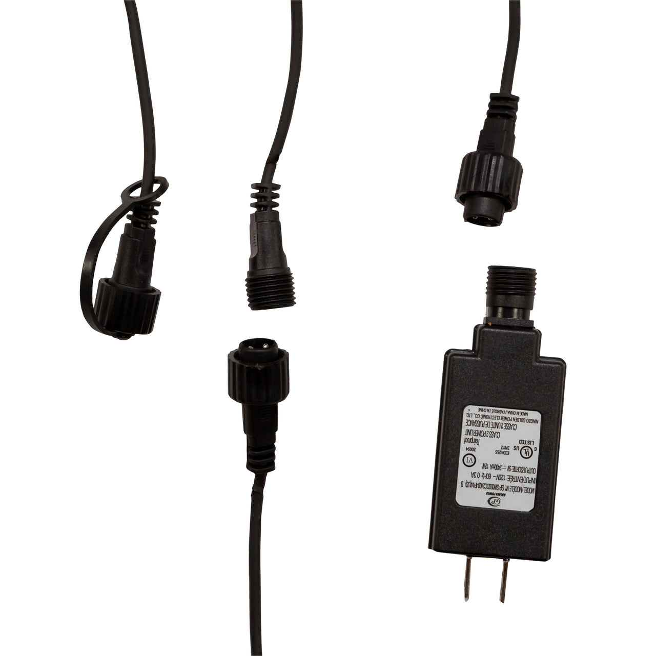 14.75' 100L 10-Piece Lantern With Flicker Flame LED Connectible Light Set