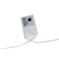 65' 2,000L Warm White 3MM LED Multifunction Cluster Garland With White Wire