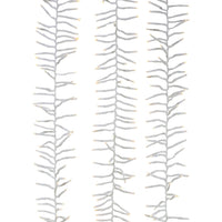 98' 3,000L Warm White 3MM LED Multifunction Cluster Garland With White Wire
