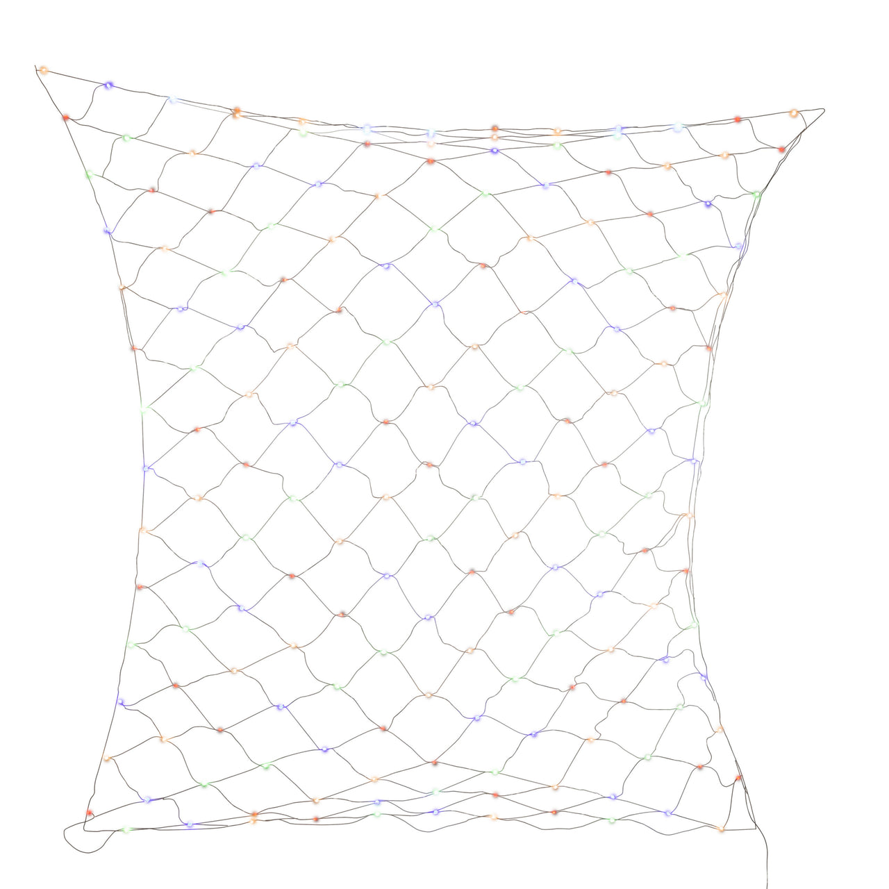180L Dual Color (Warm White and Multicolored) LED Net Light (4 Functions)