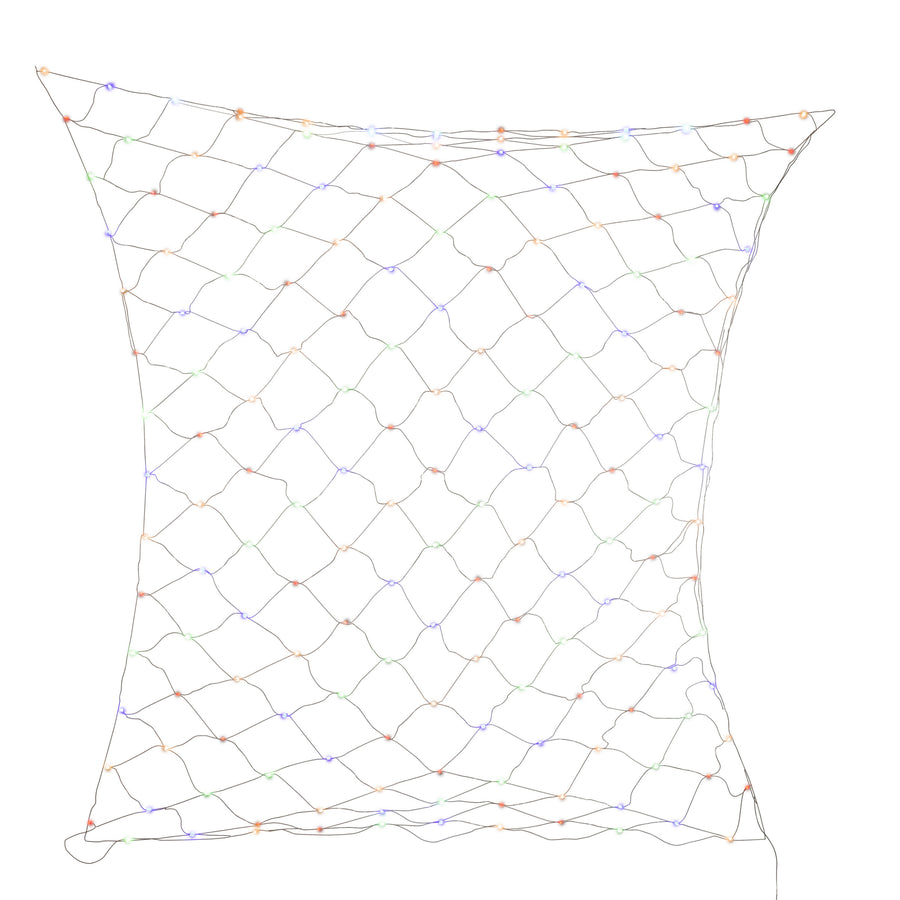 180L Dual Color (Warm White and Multicolored) LED Net Light (4 Functions)