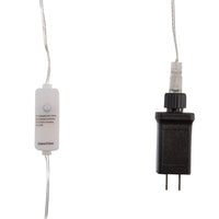 75.5' 200L Dual Color (Warm White & Multicolor) Superbright LED Multifunction Silver Wire Light Set