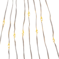 9.8' 240L Warm White LED PVC Cascade Light