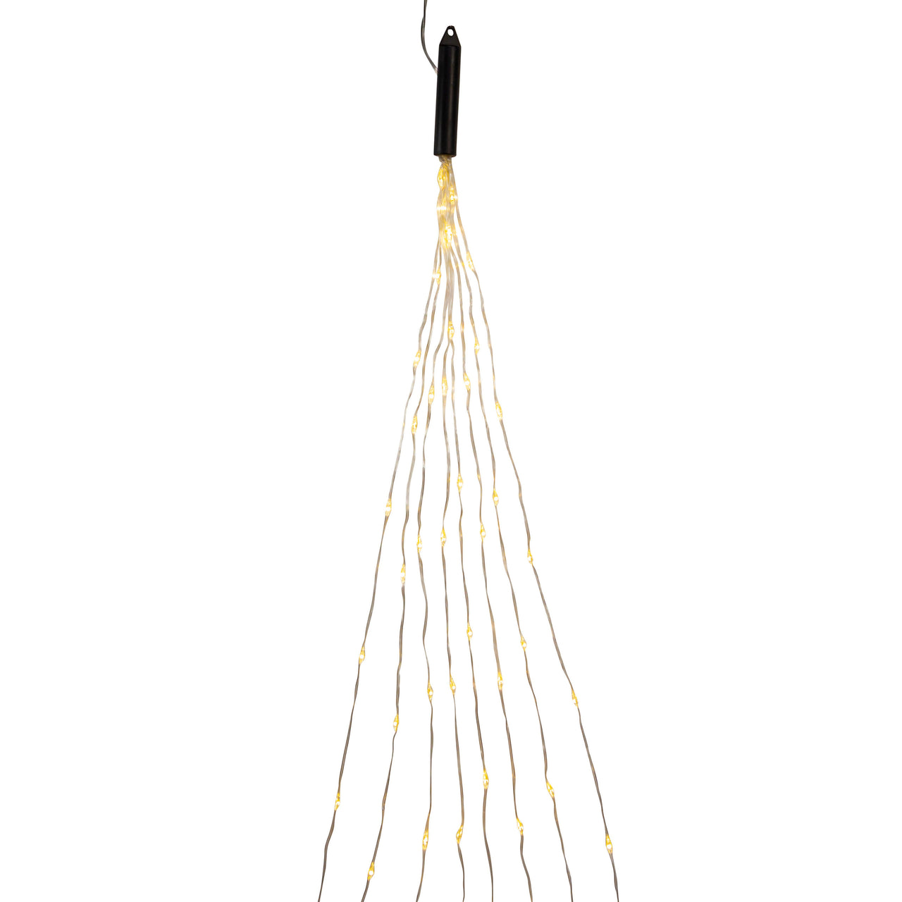 9.8' 240L Warm White LED PVC Cascade Light