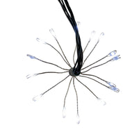 12' 75L Cool White Superbright Twinkle LED Cluster Burst