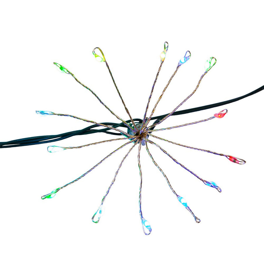 12' 75L RGB Superbright Twinkle LED Cluster Burst