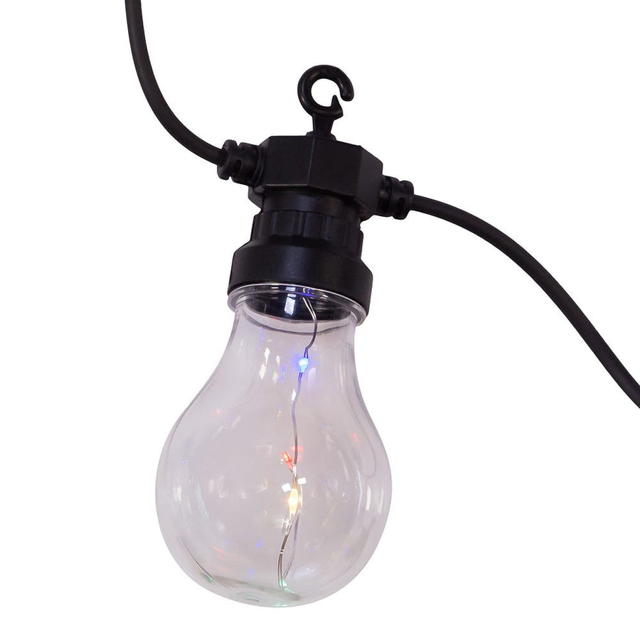 9' UL 50L Multicolor Fairy Light Edison Bulb Set