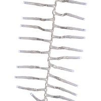 33' 1,000L Cool White 3MM LED Multifunction Cluster Garland With Clear Wire