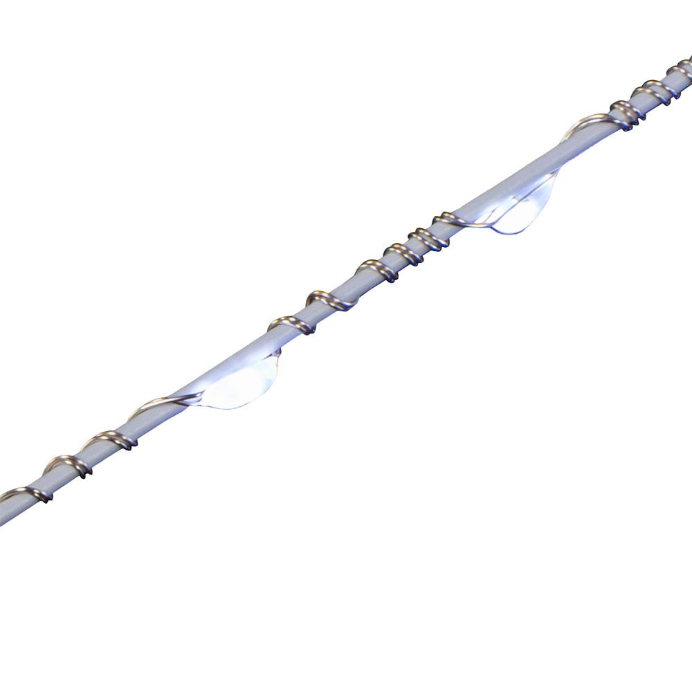 12" 120L Cool White Fairy LED 3D Starburst Light