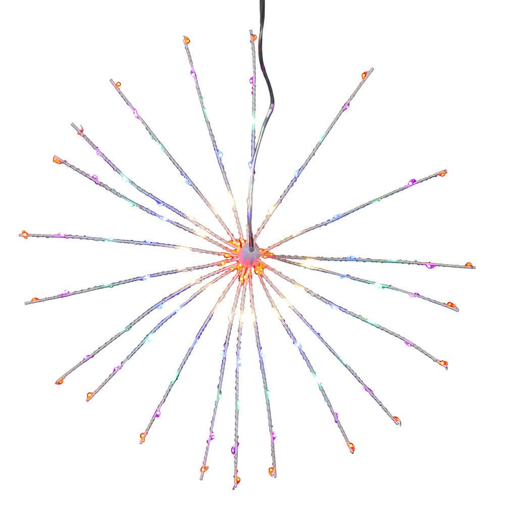 12" 120L Multicolor Fairy LED 3D Starburst Light