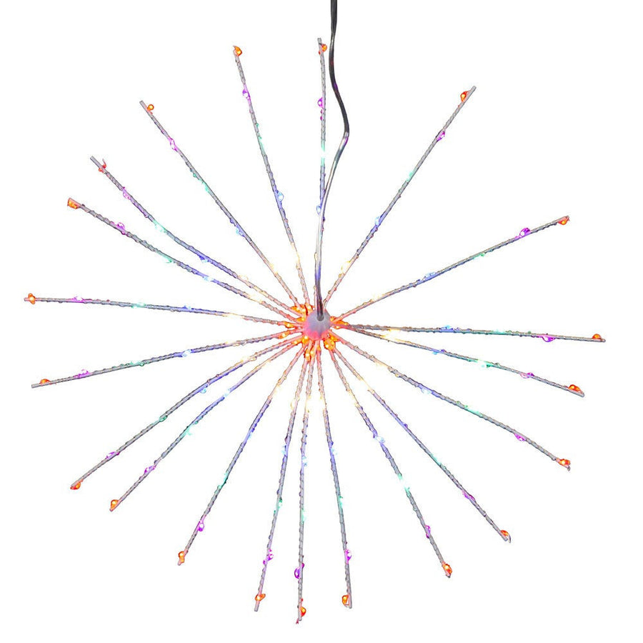 12" 120L Multicolor Fairy LED 3D Starburst Light