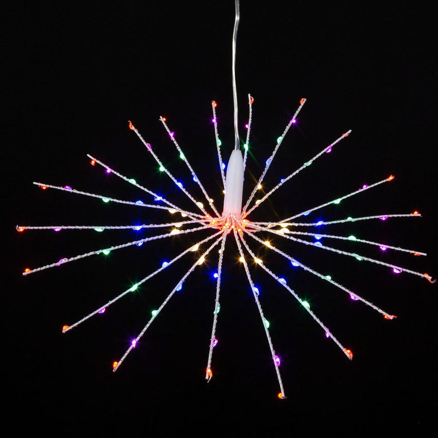 12" 120L Multicolor Fairy LED 3D Starburst Light