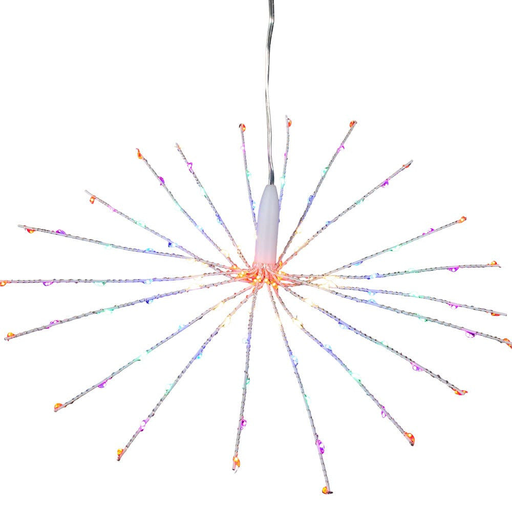 12" 120L Multicolor Fairy LED 3D Starburst Light