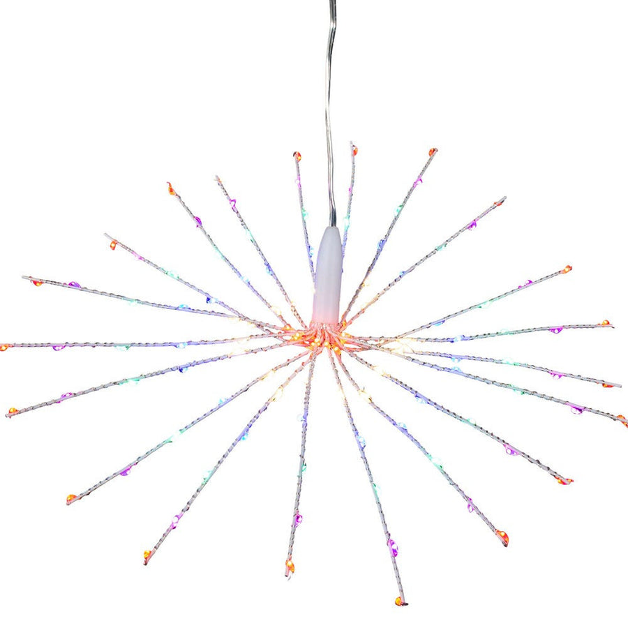 12" 120L Multicolor Fairy LED 3D Starburst Light