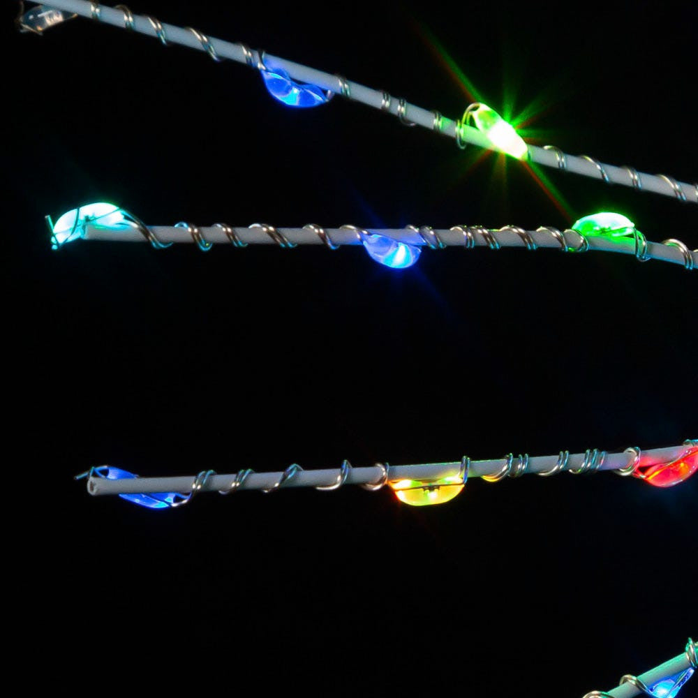 12" 120L RGB Twinkle Fairy LED 3D Starburst Light