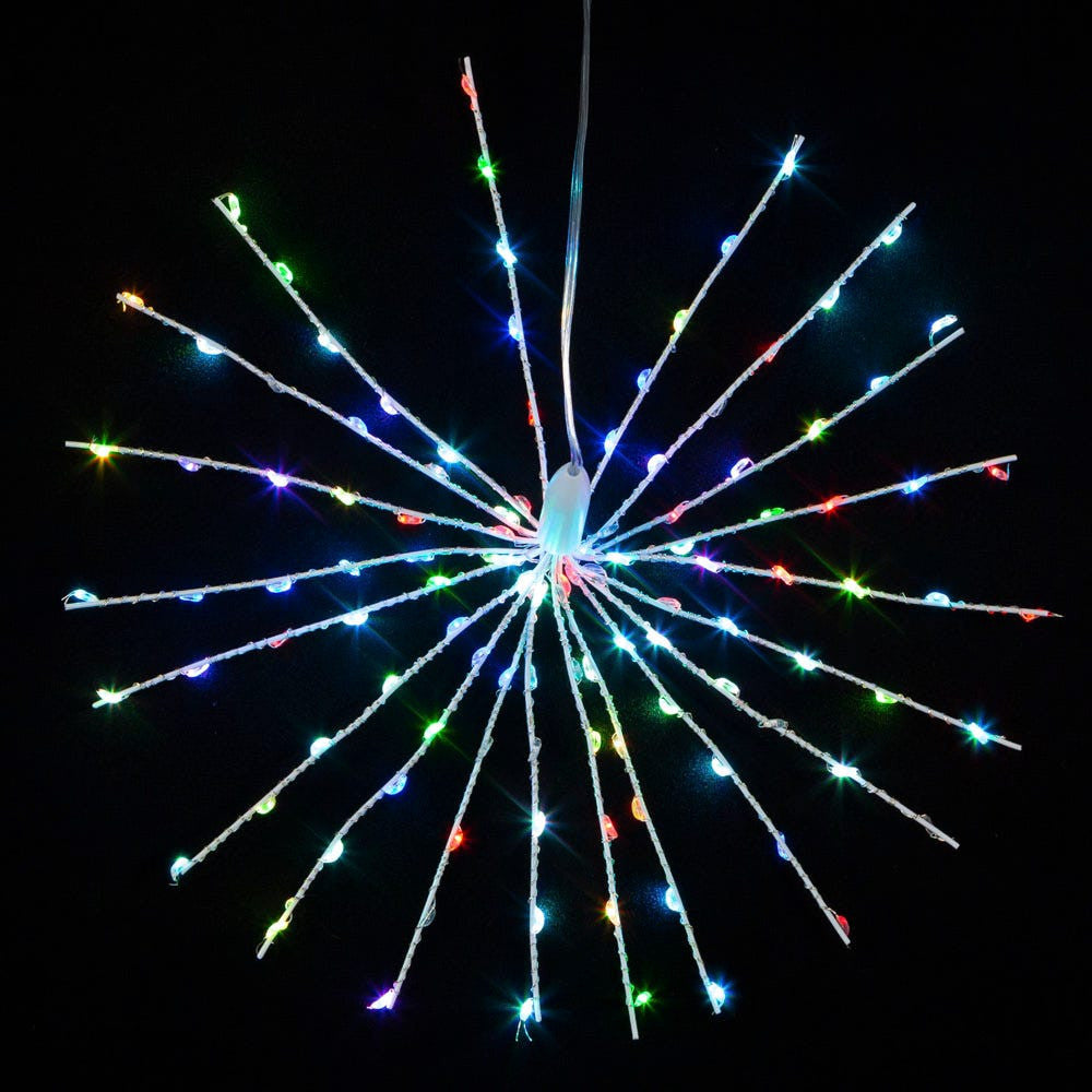 12" 120L RGB Twinkle Fairy LED 3D Starburst Light