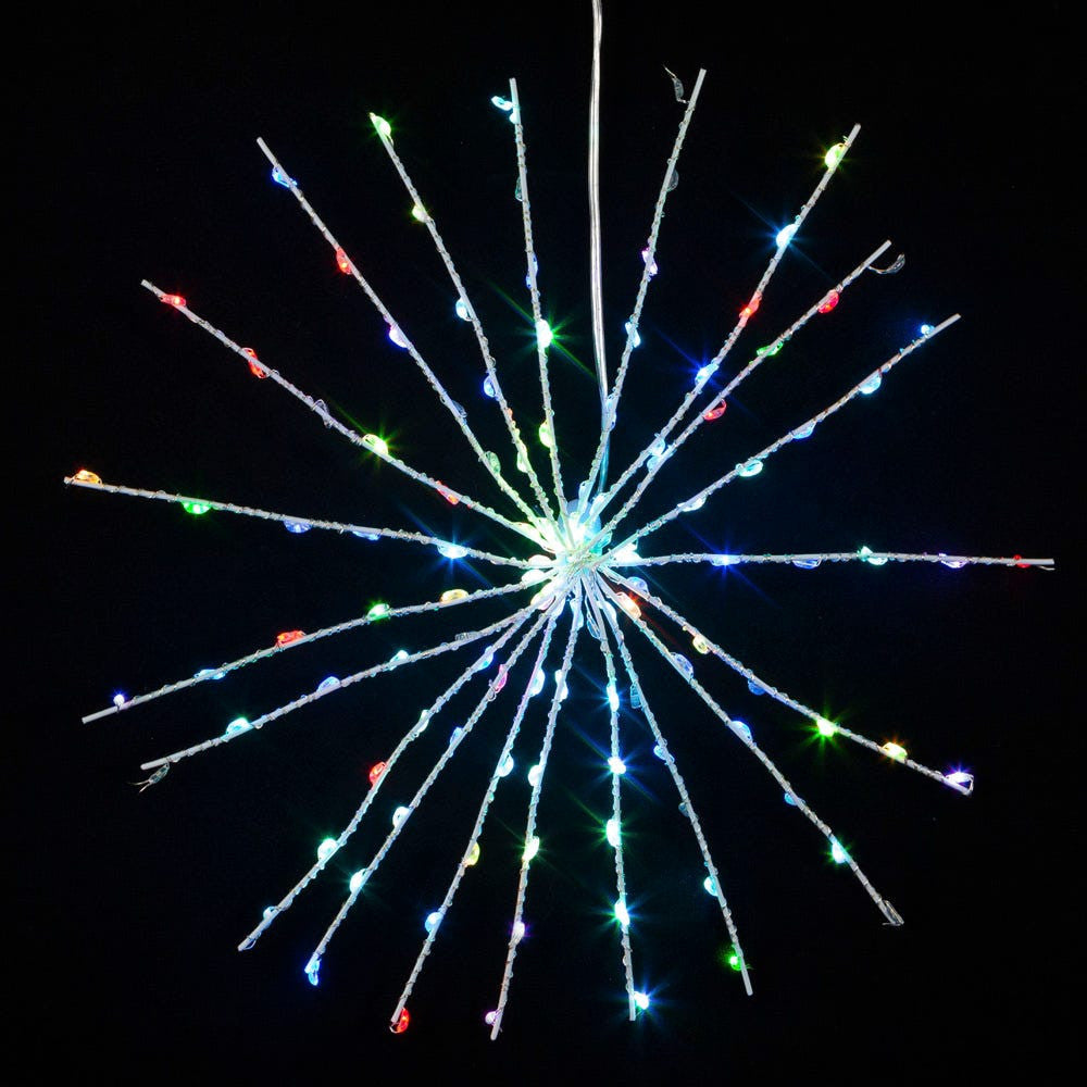 12" 120L RGB Twinkle Fairy LED 3D Starburst Light