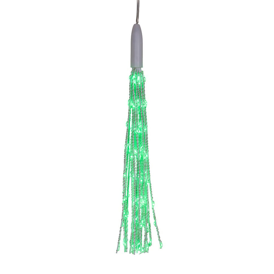 16" 3D Starburst with 160 Green Fairy LED Lights