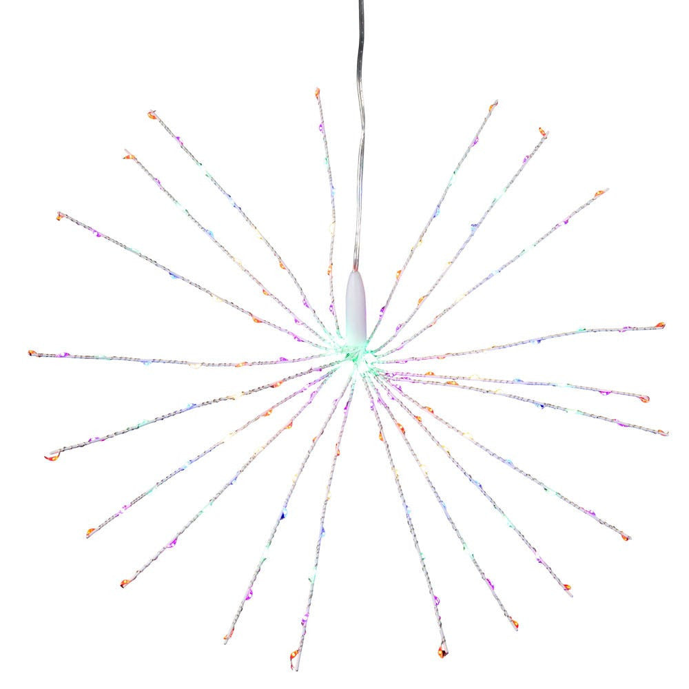 16" 160L Multicolor Fairy LED 3D Starburst Light