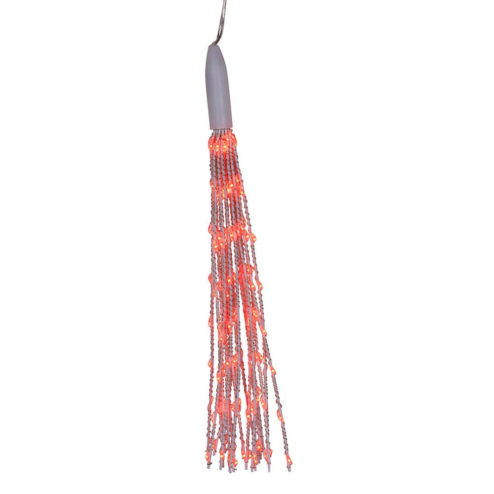 16" 3D Starburst with 160 Red Fairy LED Lights