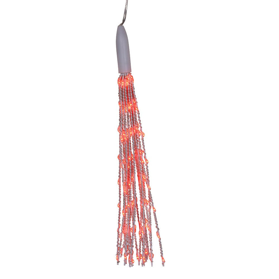 16" 3D Starburst with 160 Red Fairy LED Lights