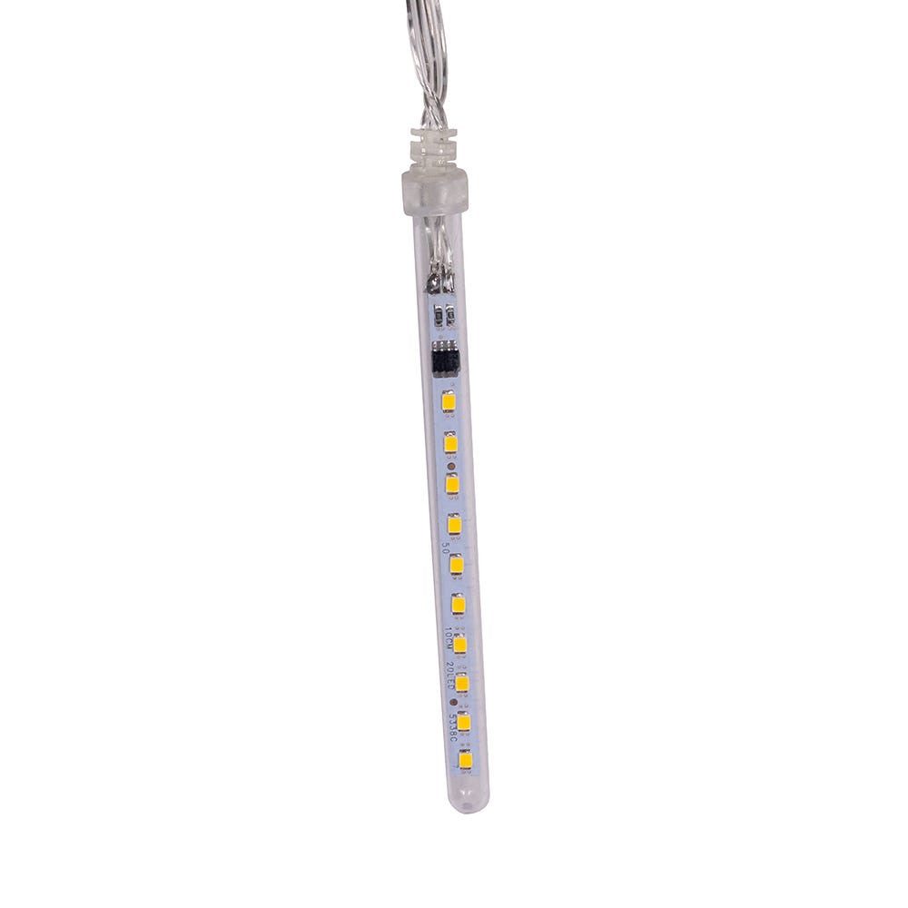 40' 200L 20-Piece Meteor Shower Snowfall Connectible Light Set