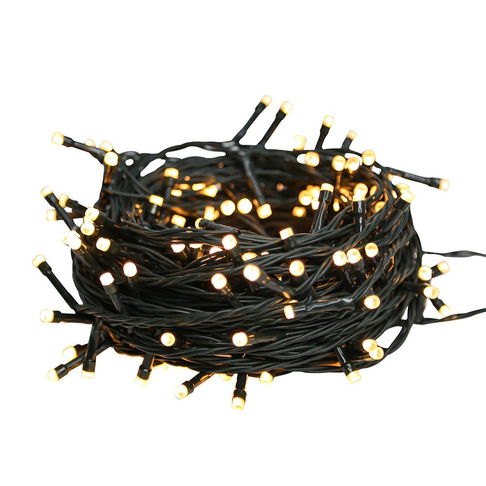 49' 600L Variable White LED Multifunction Rice Lights + Remote