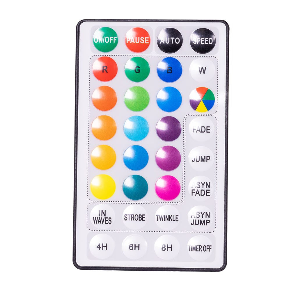 49' 600L RGB LED Multifunction Rice Lights + Remote