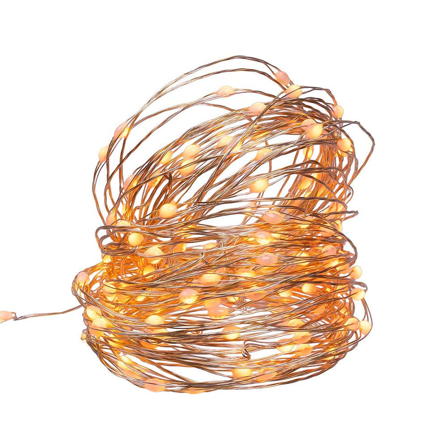 75.5' 200L RGB Superbright Multifunction LED Silver Wire Light Set + Remote
