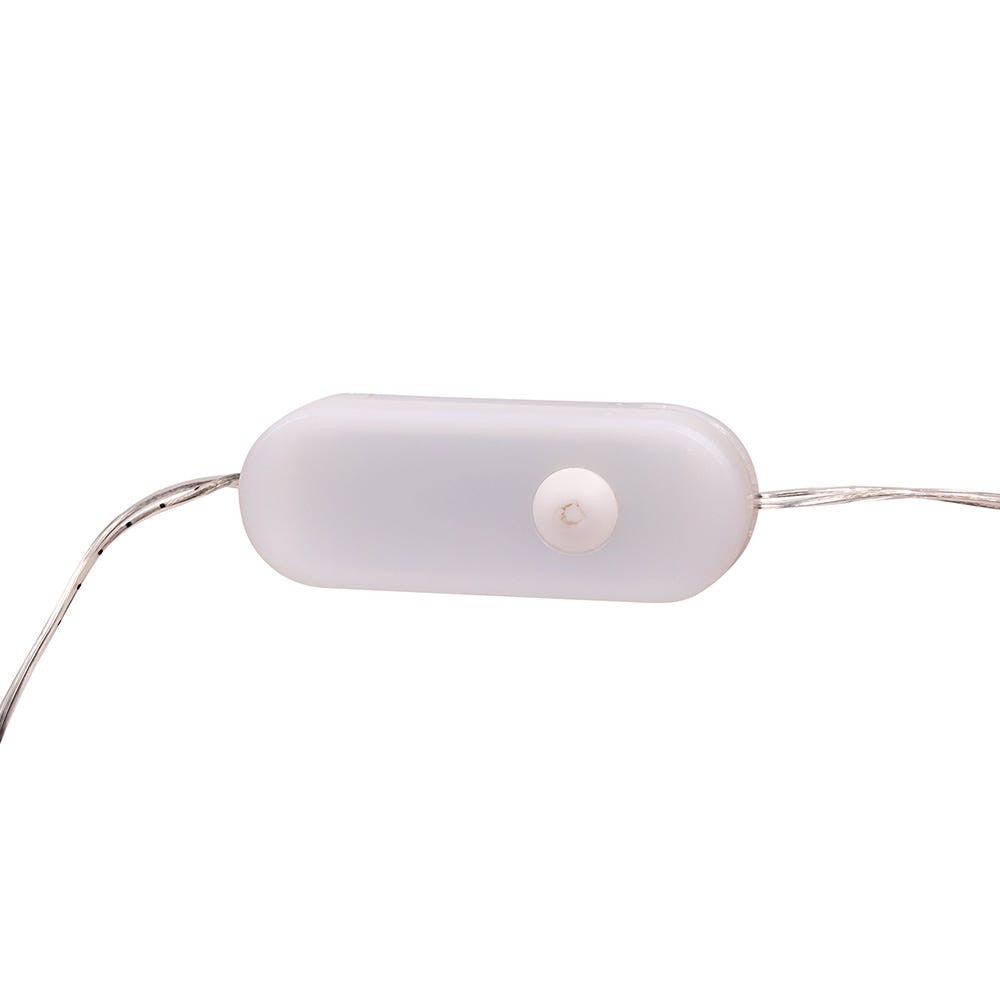 75.5' 200L RGB Superbright Multifunction LED Silver Wire Light Set + Remote