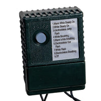 49' 600L Dual Color Led Multifunction Rice Lights With Green Wire On Spool