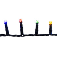 49' 600L Dual Color Led Multifunction Rice Lights With Green Wire On Spool