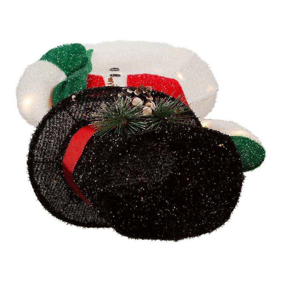 36" LED Light-Up Animated Snowman Lawn DÃ©cor
