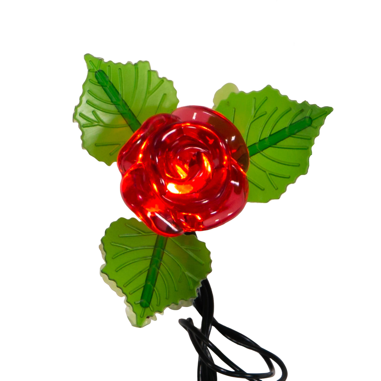 12' 10L Red Rose LED Light Set