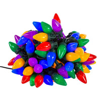 41.25' 100L C7 Multicolor LED Multifunction Light Set With Green Wire