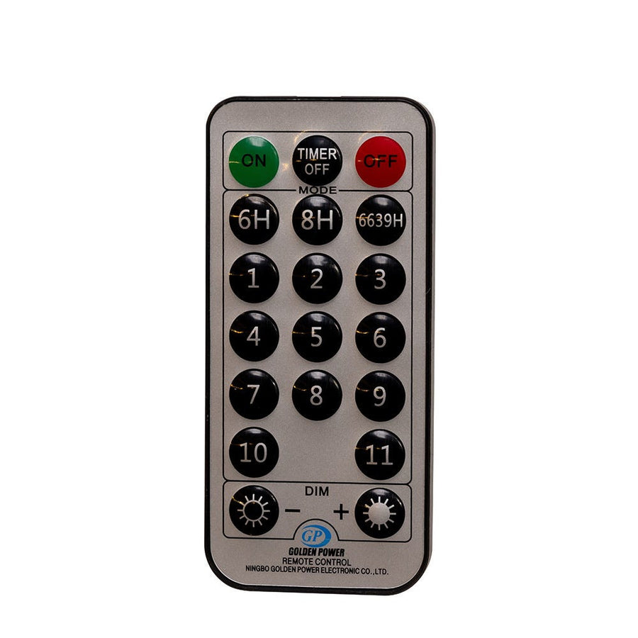 8.65" 11L Dual Color (Multi & Warm White) LED With Color Effect Star Treetop + Remote