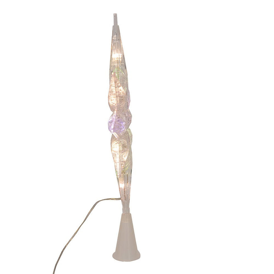 12.6" 11L Dual Color (Multi & Warm White) LED With Color Effect Star Treetop + Remote