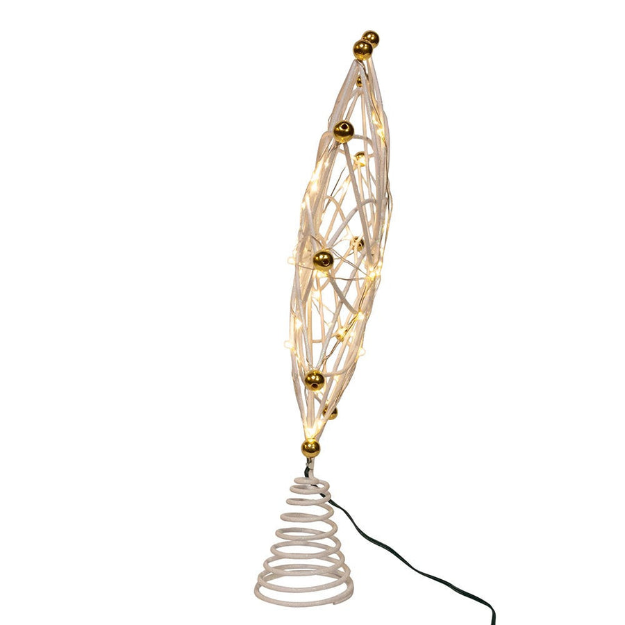 14.5" 50L Warm White LED 12-Point Star Treetop