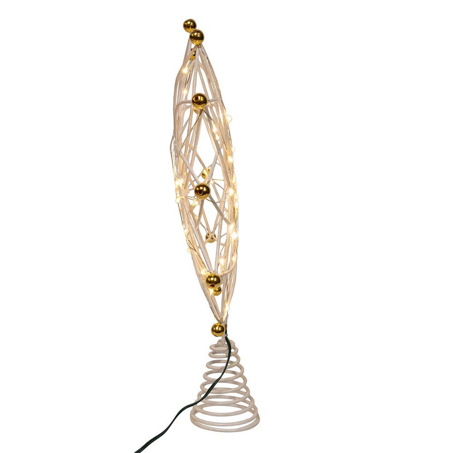 14.5" 50L Warm White LED 12-Point Star Treetop