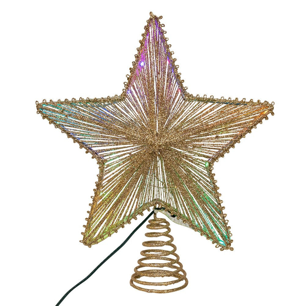 11.5" 27L Multicolor SMD LED Star Treetop