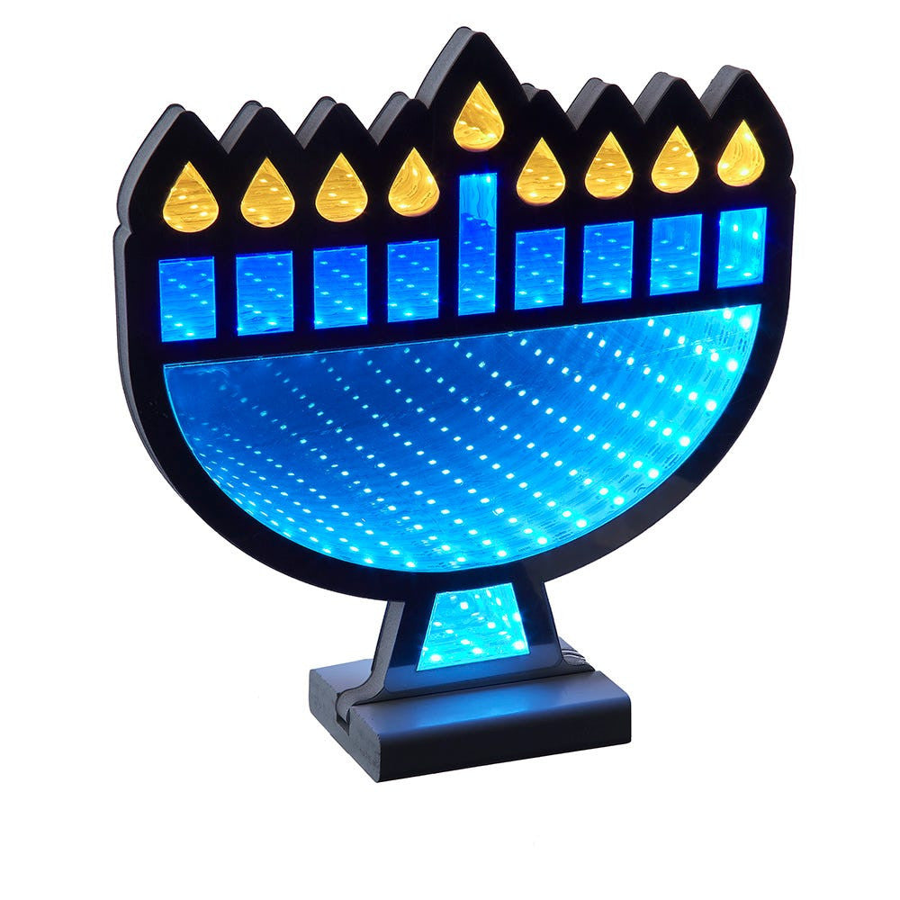 23.6" Menorah Infinity Light