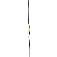 16.3' Battery Operated 50L Warm White Fairy LED Green Wire Light Set In PDQ