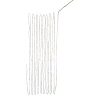 33' Battery Operated 100L Multicolor Fairy LED Silver Wire Light Set In PDQ